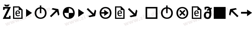 ZineSansDis MediumRo字体转换